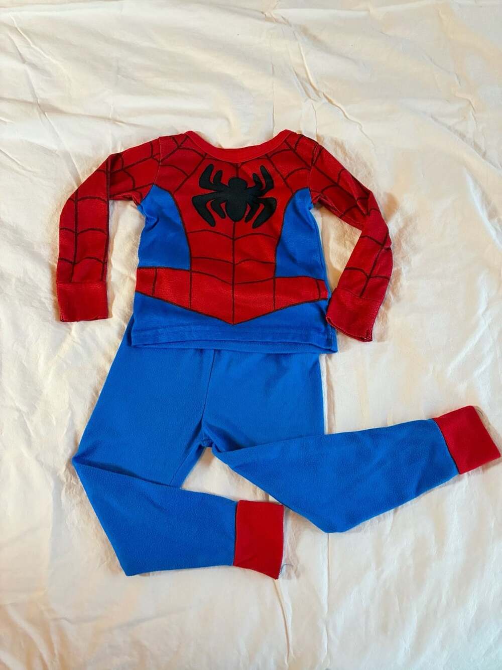 Marvel Spidey and His Amazing Friends Spider-Man Costume Pajama Set Size 3T